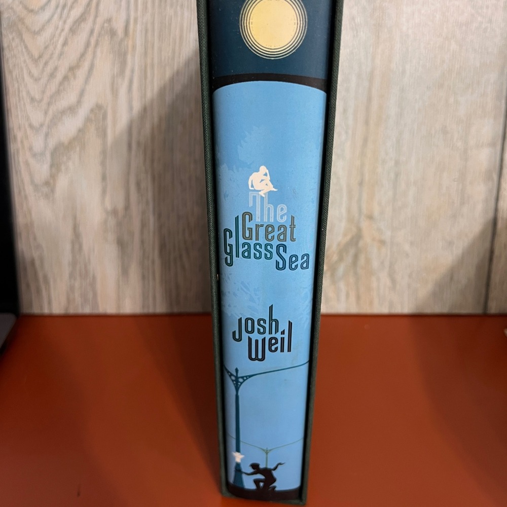 The Great Glass Sea Josh Weil Signed Hardcover Novel with Slipcase Grove Press